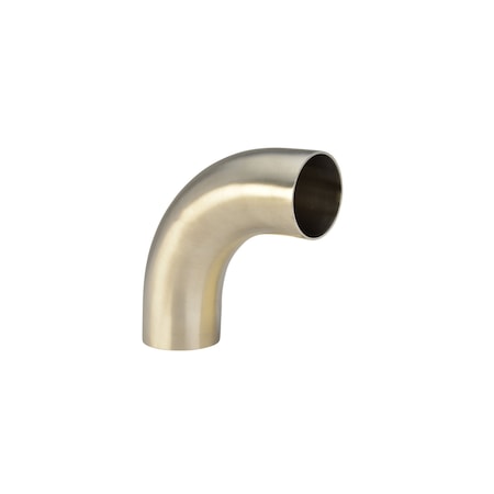 Wayland 3in BUTT-WELD LONG 90 ELBOW - POLISHED -304 W4L2S-3-7